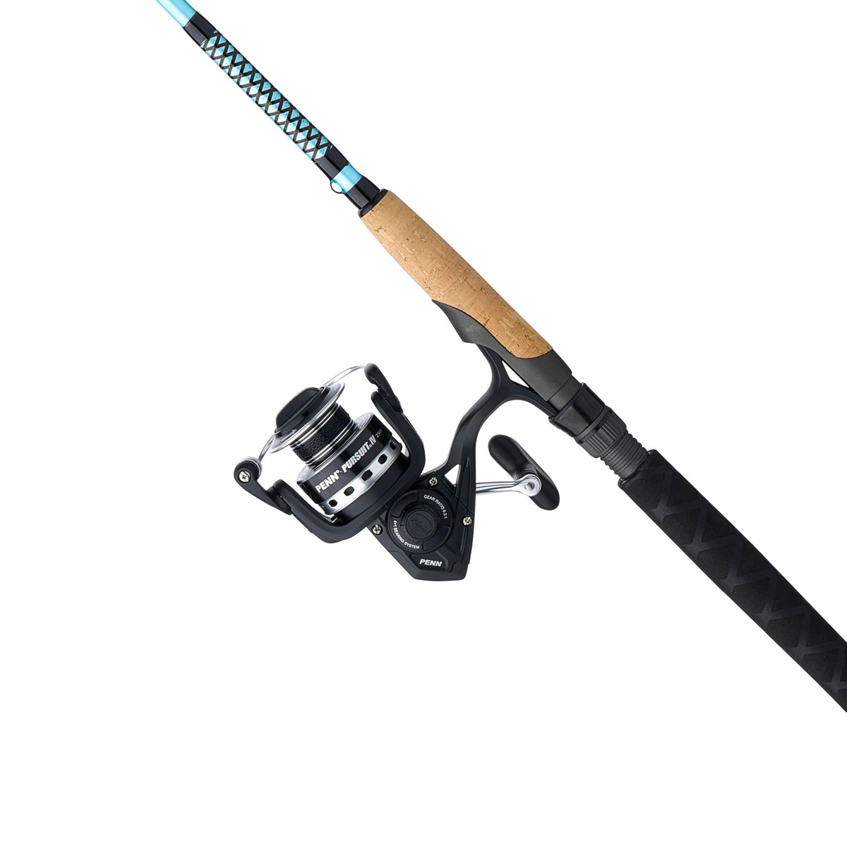 7' Carbon Inshore Spinning Rod and Penn Pursuit IV Reel Combo (25 Size Reel - 7' - Medium Light - 1pc)