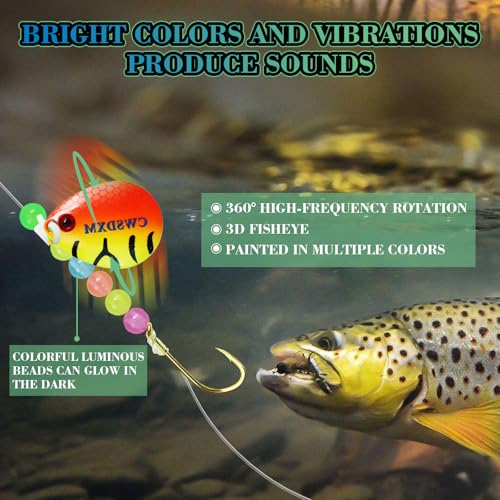 Walleye Rigs Kit (7pcs Walleye rigs-Baitholder Hooks)