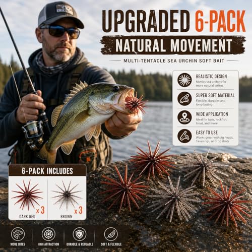 6 10 Pack Sea Urchin Bait