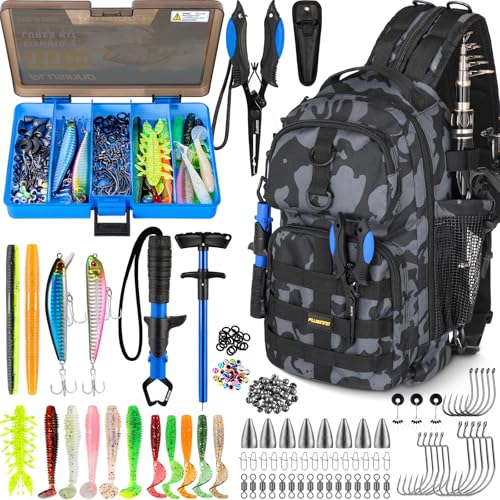 Fishing Backpack with Tackle Boxes