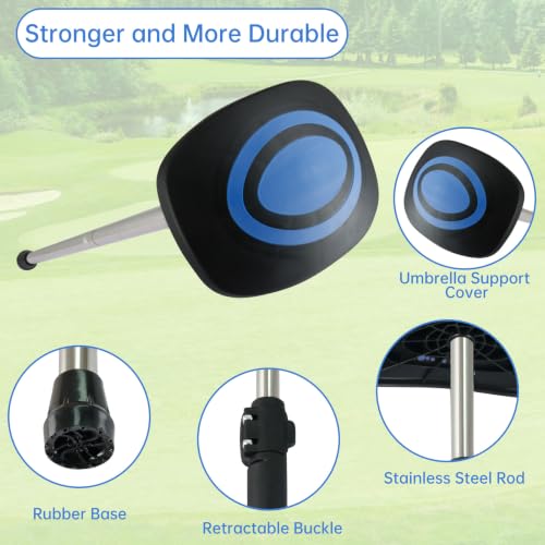 Adjustable Golf Bag Support Pole 31" (Blue)