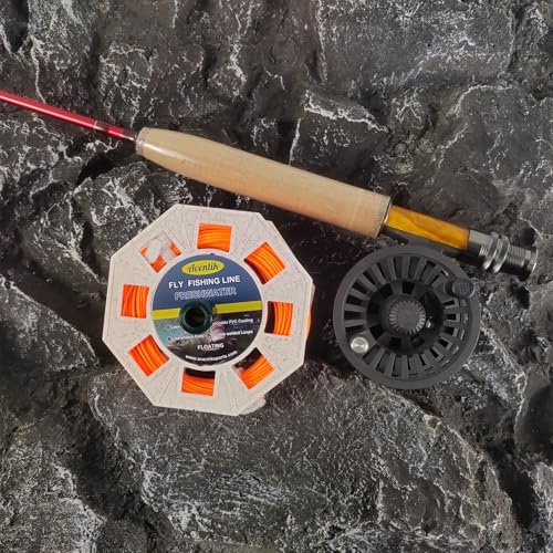 ProWeight WF Floating Fly Line with Welded Loops (Hot Orange / 6F)