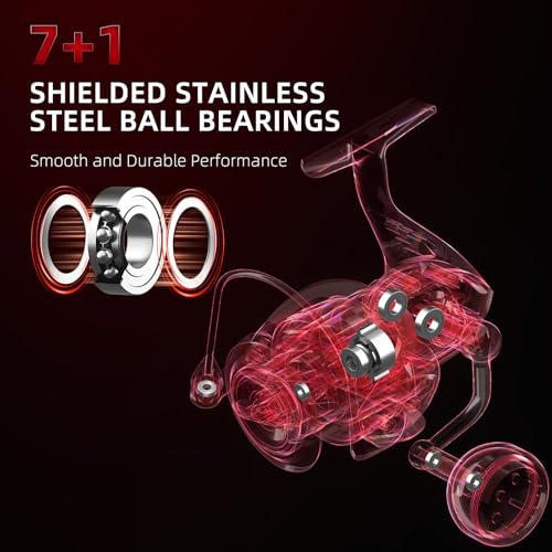 CFSW Spinning Reel 7+1 Shielded Stainless Steel BB