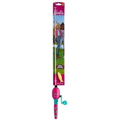 Mattel Barbie Kit 2'6" Spincast Combo for Kid (Mattel Barbie Beginner)