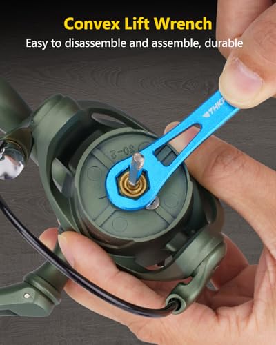 Fishing Reel Maintenance Kit (Blue-Manual screwdriver)