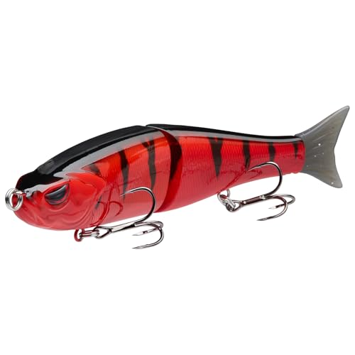 SwimShad Glide Baits Jointed Swimbait Bass Pike Salmon Trout Muskie Fishing Lure