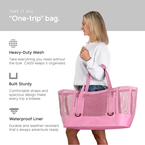 Boat Gear Heavy Duty Outddor CASSI Tote Boat Bag (Rosé / 70 Liter)