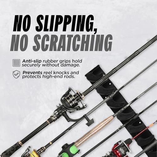 Beyond Fishing GripLock Vertical Fishing Rod Rack