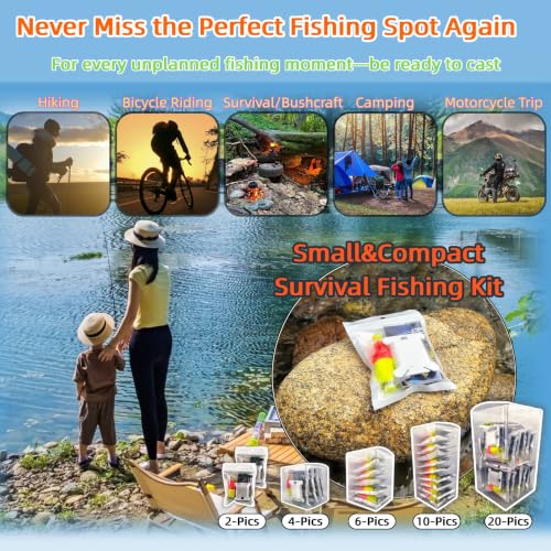 Mini Survival Fishing Kit (4pic)