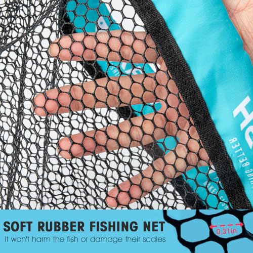 Fly Fishing Landing Net (M-BIUE)