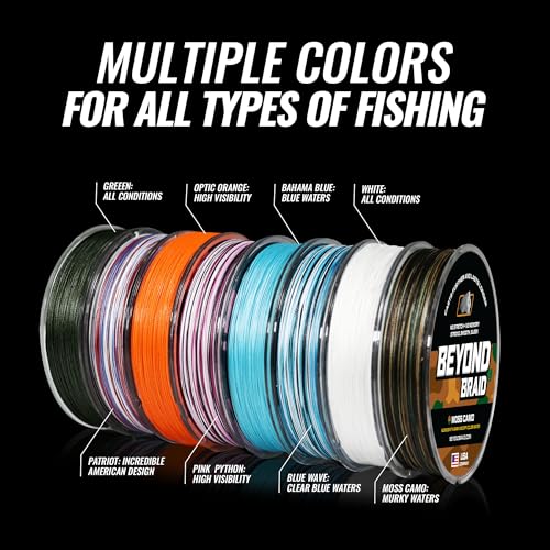 Braided Fishing Line (Pink Punisher 8X - No Fade / 15LB (150 Yards))