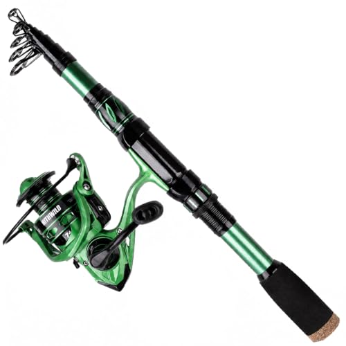 Telescopic Fishing Combo (Green / 6FT)