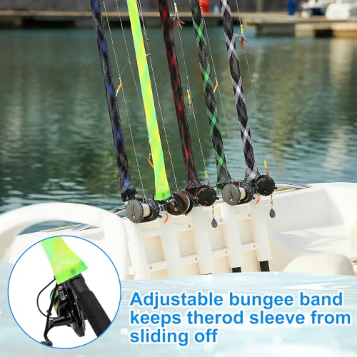 Fishing Rod Sleeves and Lure Wraps for Rods Poles