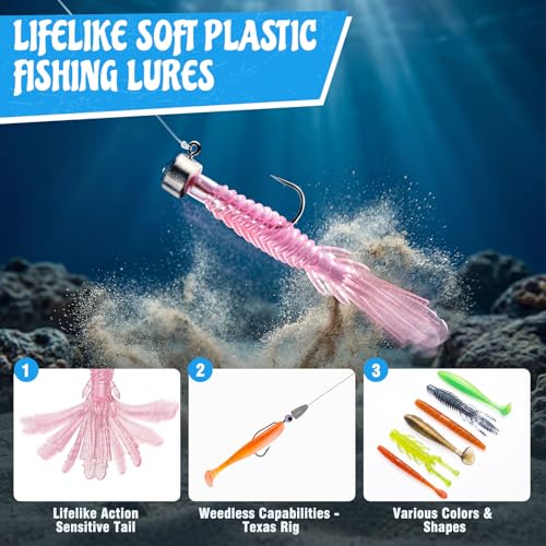 Fishing Lures (Blue)