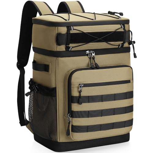 54 Can Tactical Backpack Cooler (khaki)