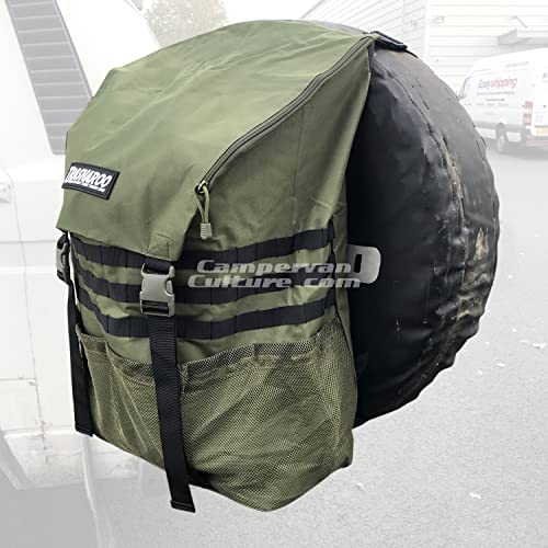 Spare Tire Trash Bag Green (GREEN)