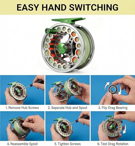 Fly Fishing Rod Combo (Green)