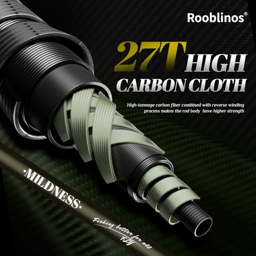 ROOBLINOS 9ft Fly Fishing Rod (MILDNESS-905 / 9ft)