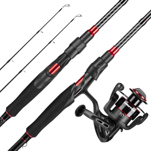 Brutus Twin Tip Spinning Combo (2000 Reel,6'0'' - ML(2 Pcs + Extra Tip))