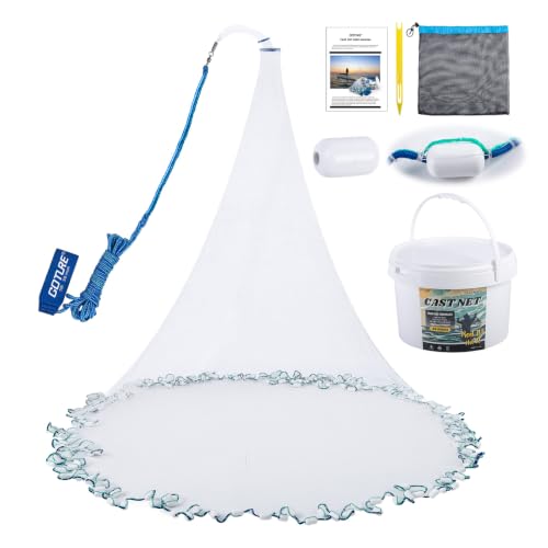 Fishing Cast Net 3 (10FT Radius)