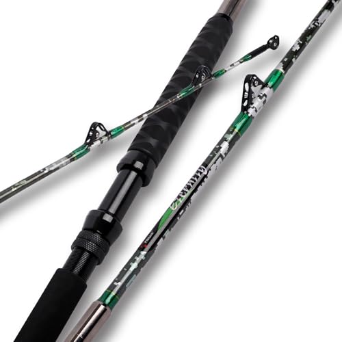 2 Piece Trolling Fishing Rod (6' / 80-120lbs / 2pc)