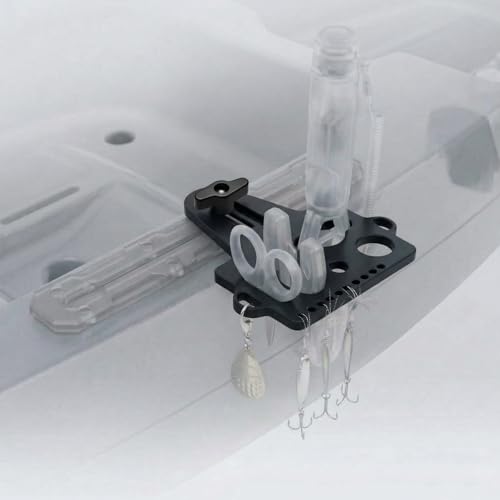 Universal Fishing Tool Holder for Boat & Kayak Gear Tracks