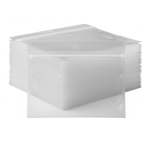 100 Pack 6" x 4" Soft Plastic Baits Bags (6.3" x 4.7")