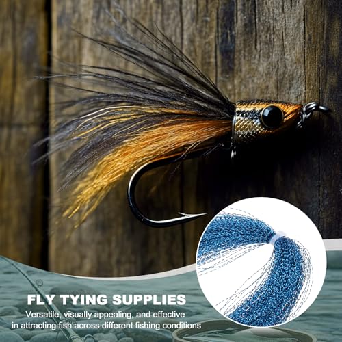 Crystal Flash Fly Fishing Line (Blue)