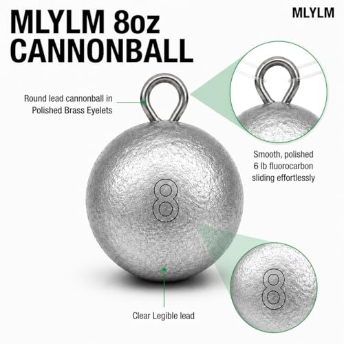 Cannonball Sinkers Fishing Weights