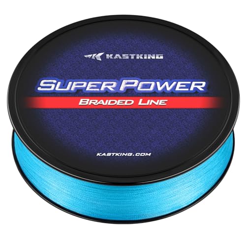 Superpower Braided Fishing Line (X4-New-Sky Blue / 8LB(300 Yds))