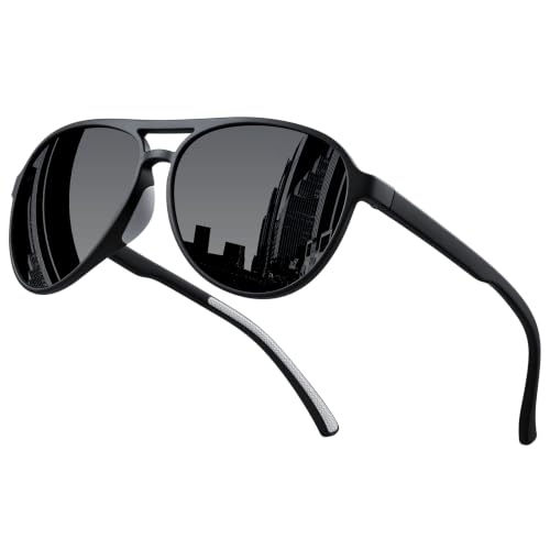 Women's Polarized Aviator Sunglasses Sport Style for Running Pickleball UV Protection Tangle