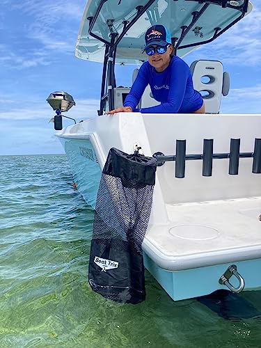 Boat Trash Bag Can Reuseable Washable Mesh and Nylon