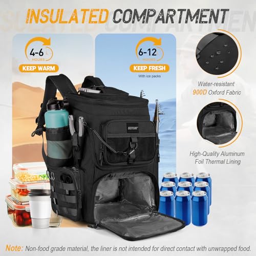 Fishing Backpack with Cooler