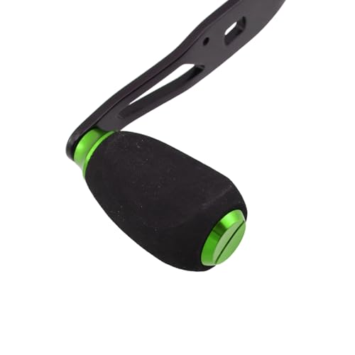 Fishing Baitcasting Reel Handle Replacement Parts (Black Green)
