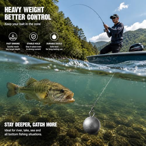 Cannonball Sinkers Fishing Weights