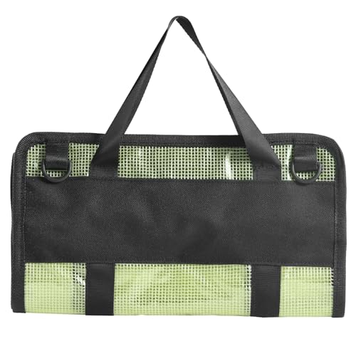 Fishing Lure Stroage Bag Covenient 6 Pocket Large Capacity PVC Heavy Duty Protective Cover Durable Fishing Bag for all Fishing Bait Trolling Fishing Lure Wraps Box for Saltwater