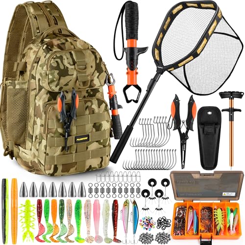 Fishing Backpack with Net