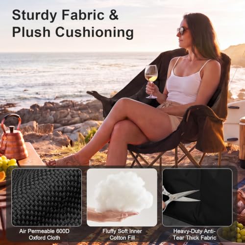 No Assembly Portable Camping Chair
