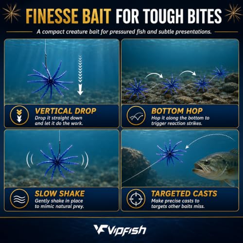 Urchin Baits for Bass Fishing