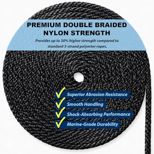 Boat Anchor Rope 3 (Black)