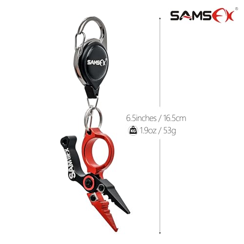 3.3 inch Fishing Pliers Saltwater (Red)