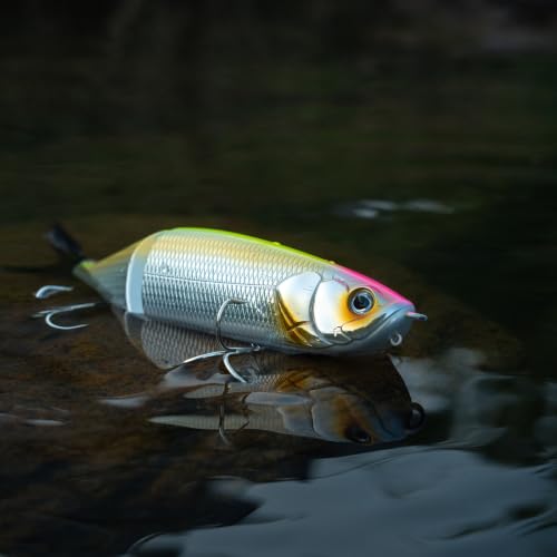7" Glide Bait with Brush Tail (BRIGHT SIGHT)