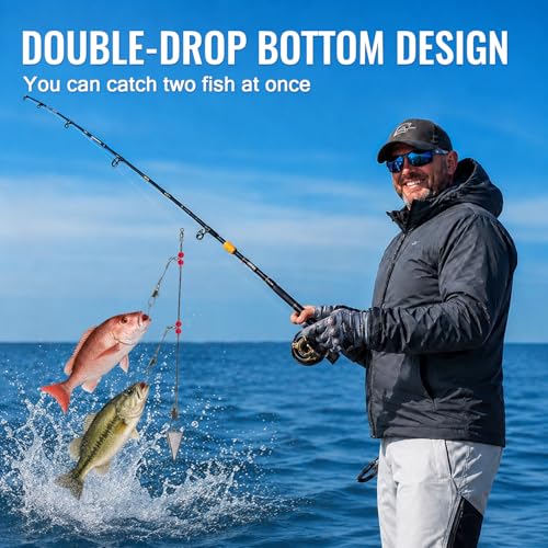 Double Drop Saltwater Fishing Rig