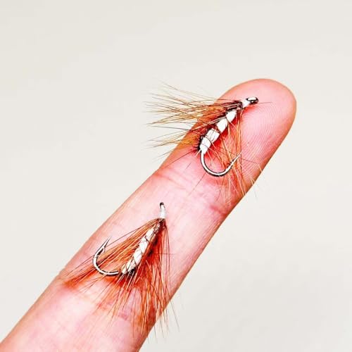 10Pieces Fly Fishing Flies Lure Artificial Insects Winged Caddis