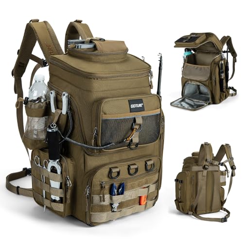 Fishing Backpack with Cooler