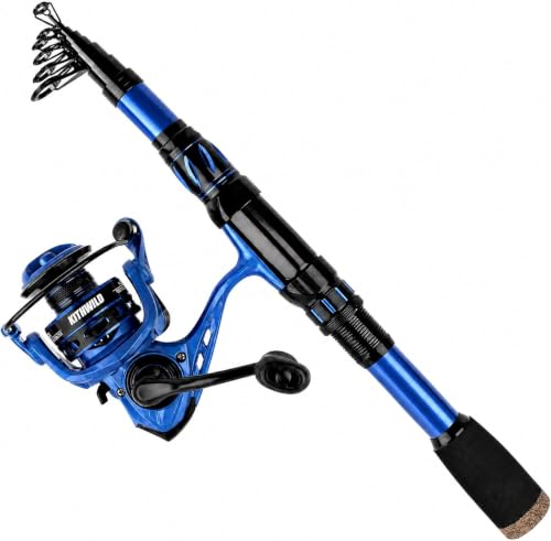 Telescopic Fishing Combo (Blue / 9FT)