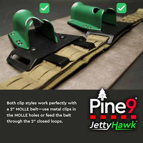 JettyHawk Fishing Rod Hip Holster (Grey)