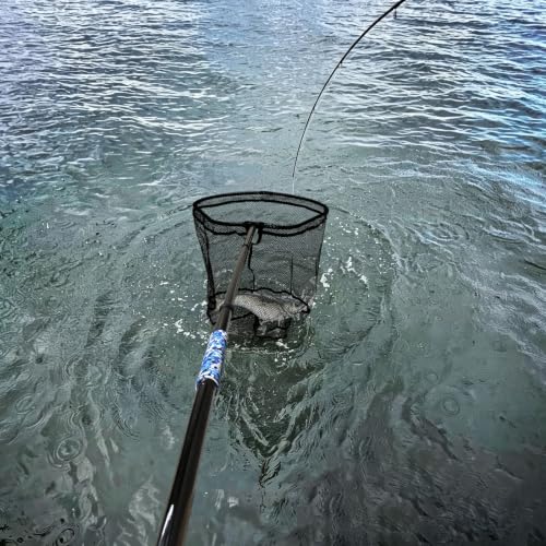 Large Fishing Net (Blue / 10.9ft/131"Total Length(Extendable))