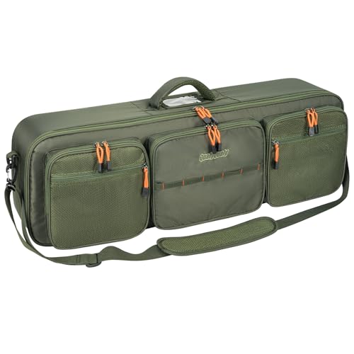 Fishing Travel Storage Bag with Fly Rod and Reel Starter Kit