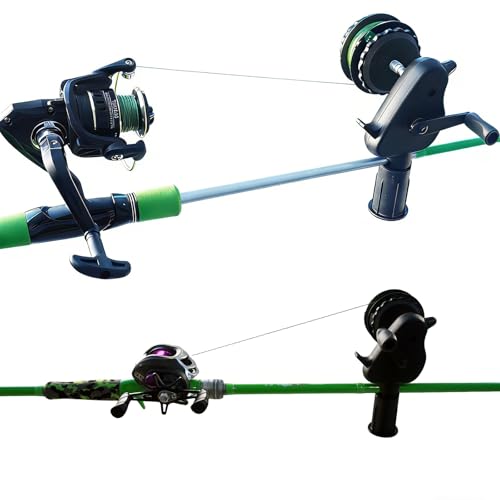 Black Pig Shaped Fishing Line Winder Spooler